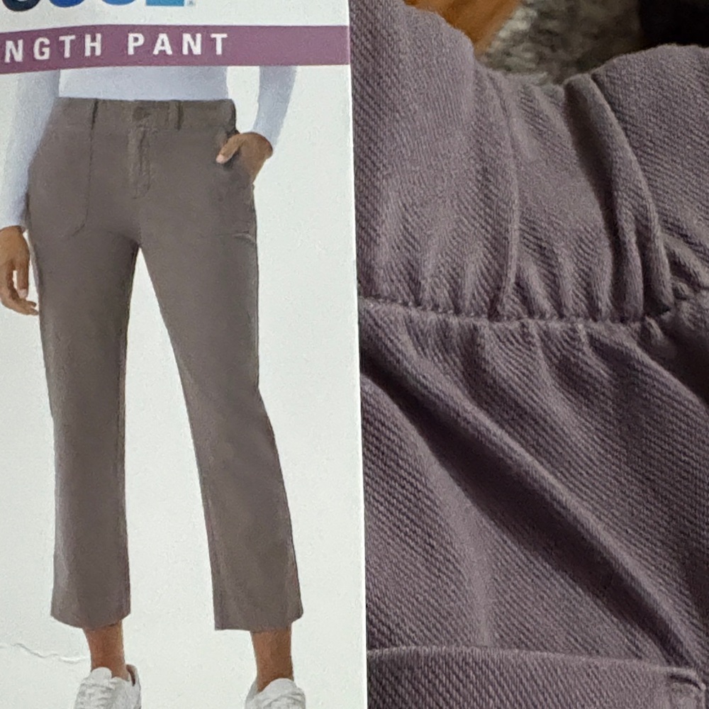 32 Degrees Cool Ankle Length Pants in purple